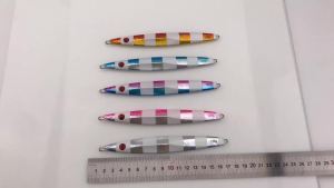 TEASER J27 80G-300G Sea fishing bait - luminous iron plate lure - lead fishing bait fast sinking boat fishing bait
