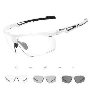 SCVCN Photochromic Cycling Glasses Men MTB Cycling Sunglasses Road Bike Glasses UV400 Bicycle Glasses Outdoor Sports Sunglasses