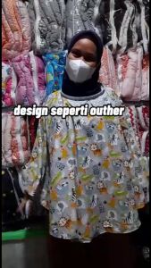 Apron menyusui ( full body) gratis pouch penyimpanan