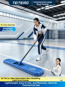 TEITEIRO | Commercial Wet and Dry Use Factory Maintenance Flat Mop