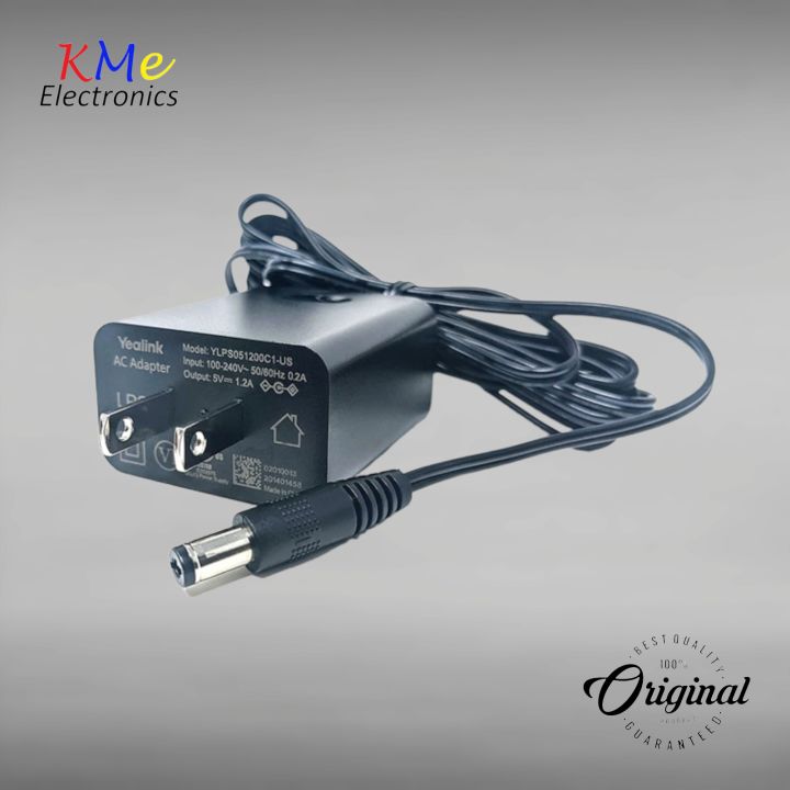Plug Rj 45 Alimentatore Yealink 5V 2,0A – Adattatore CA Universale, Cavo 6 Piedi, Per Telefoni VOIP Adattatore CA YLPS052000C1-US - Foto 9