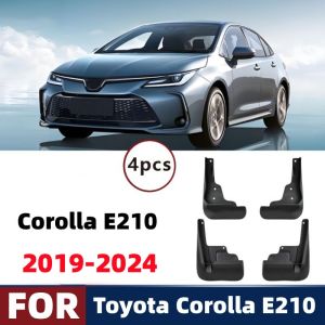 For Toyota Corolla E210 2019-2024 E210 Hybrid Car Mud Flaps Front Rear Wheel Mudguards Anti-splash Fender Decoration Accessories
