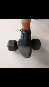 Đai Đeo Tạ Đơn Dumbbell Straps Hỗ Trợ Tăng Trọng Lượng Các Bài Tập GYM Chân Mông Kickbacks Leg Extensions (1 Đôi)