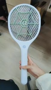 Aoki Raket Nyamuk USB Charge Electric Mosquito Swatter AK-879