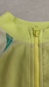 Baju Renang Anak Perempuan Lengan Panjang | Swimwear Girl Long Sleeves - Fruit Floral Yellow Size 8