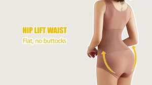 FUNLALA Large Size Body Shapewear Waist Trainer: Comfort & Style