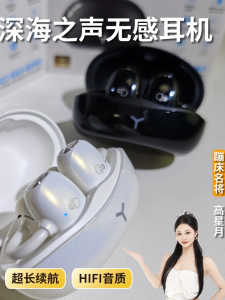 Portable Clip-On Bluetooth Earphones High Capacity AI Noise Reduction New 2025 Sports Running Wireless Headsets