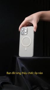 Ốp lưng nhám từ tính N52 siêu mỏng 0.3mm hiệu Memumi Slim Magnetic cho iPhone 16 Pro Max 15 Pro Max 14 Pro Max - màng bảo vệ camera mặt lưng chống bám bẩn