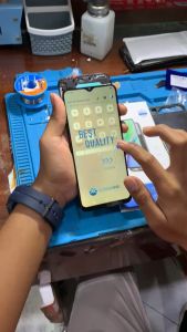 LCD+TS KOMPATIBLE OPPO REALME C21Y/C25Y BLACK SUNSHINE