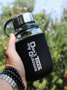 Cốc Thủy Tinh Cặp Đôi Pha Trà Cường Lực Giữ Nhiệt Dung Tích Siêu Lớn Cốc Pha Trà Chống Rơi Tiện Mang Theo Chịu Nhiệt Cao Trong Suốt