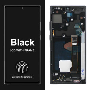 AMOLED Note 20 Ultra Display Screen Assembly For Samsung Note20 Ultra 5G N985F N986B Lcd Display Touch Screen with Frame