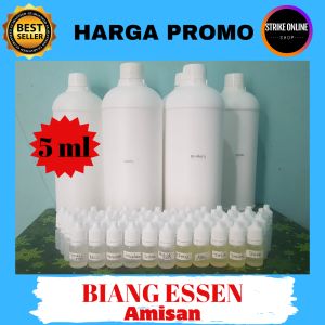 biang essen amisan botol 5ml kwalitas super cocok untuk bahan racikan esen mancing di kolam sungai waduk atau laut