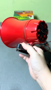 Speaker TOA Megaphone VISERO VAM-11 Amplifier Set Suara Jernih BIsa Bluetooth / USB / Rekam Suara 4Menit / Sambungan Aki / Colokan Listrik / Pengeras Suara Untuk Jualan | TOKO SINAR AUDIO