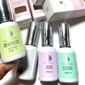 Base top cứng móng Hoa Hồng Chai 20ml Chính Hãng  bộ liên kết sơn gel