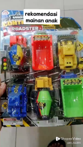 [OCT-6321] Mainan Anak Construction Roadster isi 6 pcs