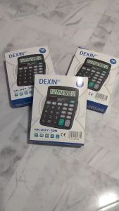DEXIN BST เครื่องคิดเลข รุ่น KK-837-12S สีดำ