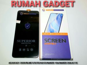 LCD OPPO A5 2020/A9 2020/A31 2020/RLME 5/RLME 5I/RLME 5S/RLME 6S/RLME C3/NARZO 10A/NARZO 20A/A11X SHINE STAR FULLSET TOUCHSCREEN KUALITAS TERBAIK