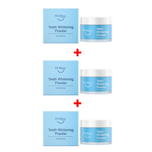 oralhoe | Teeth Whitening Powder Natural Tooth Stain Removing Powder Remove Coffee Tea Smoke Yellow Stains Fresh Breath Oral Cleaning Care