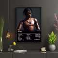 Canvas Painting Poster And Prints Wall Pictures Pop Rapper Singer Kid Cudi Music Album Poster Aesthetics Hip Hop Comic Joji Kid. 