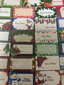 100pcs Christmas Gift Cards Christmas Gift TagsAll Occasion Gift Card All Occasion Gift Tag Christmas Gift Tag / Christmas Gift Card Christmas Gift Tag / Birthday Gift Tag Birthday Gift Card All Occasion Gift Tags Valentines Gift Card Vday Gift Cards