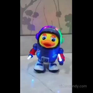 Mainan Anak Bebek Goyang Bebek Joget Anak SPACE DANCING DUCK ASTRONAU