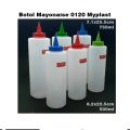 Botol Mayones MY PLAST Botol Plastik Serbaguna Botol Kecap Tutup Lancip 300 & 500 Ml. 