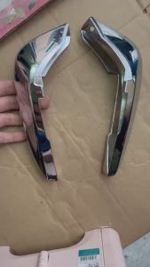 Cặp ốp co bửng nhựa xi trắng cho xe AB Airblade 2010 - Phụ kiện trang trí ngoại xe - Phụ Tùng