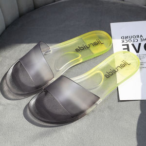 JIFANPAUL | Strappy Clear Thin-sole Summer Outgoing Ladies Slippers