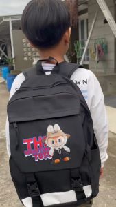 Bee.id - Baru Tas Ransel Sekolah Anak Laki-Laki Perempuan Karakter Labubu / Tas Sekolah Anak Tk Sd Smp Kapasitas Besar Multifungsi Tas Sekolah Anak Masa kini Fashion Stylish