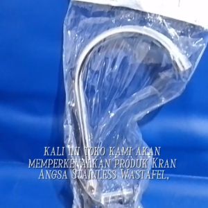 KRAN ANGSA STAINLESS 1/2 IN KERAN WASTAFEL BAK CUCI PIRING