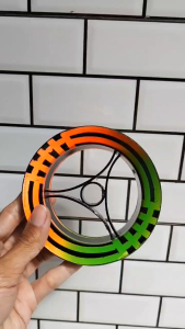 Bladu kenur layang layang racing 3inch motif segitiga murah kuat