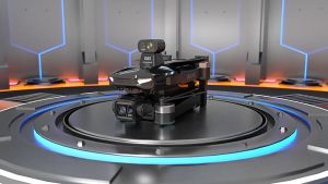 KF104MAX2 ระดับมืออาชีพความละเอียดสูง 4K กล้องคู่อัจฉริยะหลีกเลี่ยงสิ่งกีดขวาง GPS โดรน Android รีโมทคอนโทรลหน้าจอสัมผัสเครื่องบินส่งภาพดิจิตอล