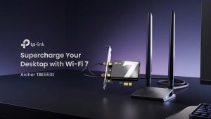 TP-Link Archer TBE550E BE9300 Wi-Fi 7 Bluetooth 5.4 PCIe Adapter