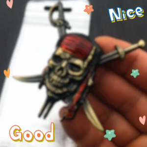 Miếng dán đầu lâu cướp biển 3D bằng Kim Loại Trang Trí Ô Tô Xe máy