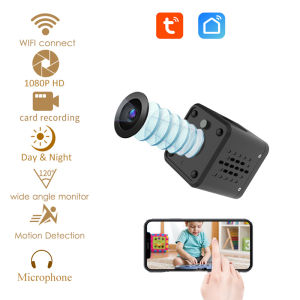 Tuya Mini Battery IP Camera WIFI Alexa Google Home Body Nanny Cam Night Vision Wireless Smart Life Onvif 1080P Video Security
