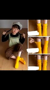 Tất Vớ Lót Lông sét 10 đôi tất trẻ em lót lông tăm màu trơn cao cổ siêu ấm ( từ 2-6 tuổi cho bé trai và gái)