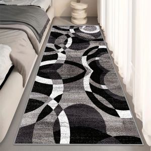 VIKAMA Modern Minimalist Carpet Durable And Non-Slip Long Runner Rug For Hallways Bedside Rug For Bedrooms Home Decor