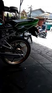 Silincer Knalpot Ninja RRR Suara Kemrincing & Saringan Model Kerucut