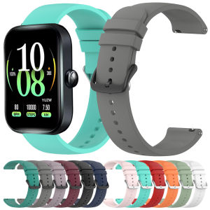 Watch Strap For Haylou watch R8 S8 S6 RS5/ Watch 4 4S 2 Pro (LS02 Pro)/ RT3/ RS4 Plus Silicone Wristband 20mm 22mm Band Bracelet