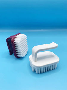 New Kitchen Vegetable Cleaning Brush Hard Bristle Fruit And Clothes Brush Potato Brush Home Household Cleaning Tool Global Red