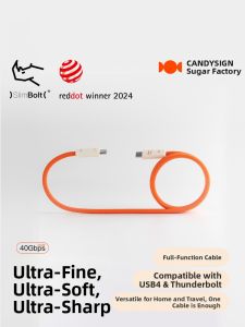 Candysign | All-in-one Fast Charging and High Speed Data Cable 8K Support