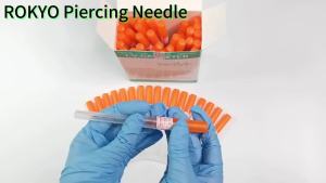 5/10PCS Sterilized Catheter Piercing Needles Supply Professional Piercing Stores Home Nose Lip Ear Eyebrow Body Piercing Needle