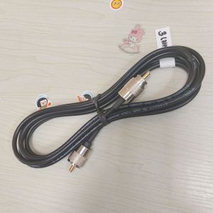 #สายRG58/TSLสัญญาณวิทยุสื่อสารพร้อมขั้วPL259-PL259