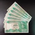 Old Rm5 Ringgit Malaysia Duit Lama Siri 6 Dan 7 Jaafar Hussein Ahmad Don. 