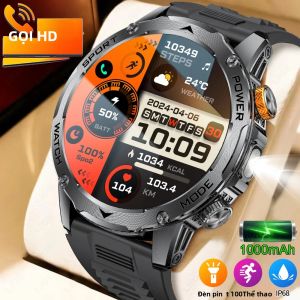 Đồng Hồ Thông Minh LIGE AMOLED Dành Cho Nam Thể Thao Chống Nước IP68 Theo Dõi Sức Khỏe Gọi Bluetooth Không Cần SIM Tương Thích Android Và iOS