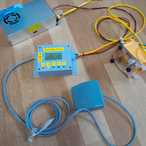 Combo Máy Bơm Nhu Động Lộc Phát 3 Lít/Phút - Bộ Điều Khiển LCD Thông Minh Kèm Bàn Đạp Chân Tiện Lợi CB-NĐ3L-LCD-N24V-CĐ
