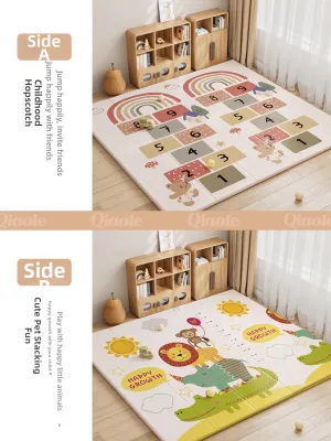 QIAOLEXIONG | Foldable Non-toxic Thick Baby Crawl Mat