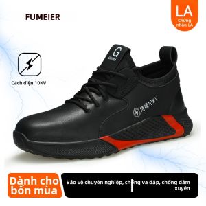 GUYISA | Giày Bảo Hộ Chống Đâm Xuyên Chống Va Đập Cách Điện 10kV