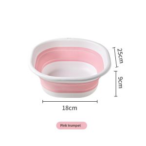 Foldable Washbasin for Dormitory Student Baby Bason Portable Small Size Travel Compressed For Home Laundry Washbasin
