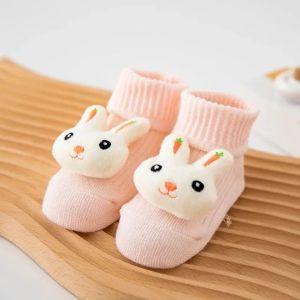 Cute 3D Cartoon Baby Socks – Soft Cotton Non-Slip (0-3 Years) Gift set